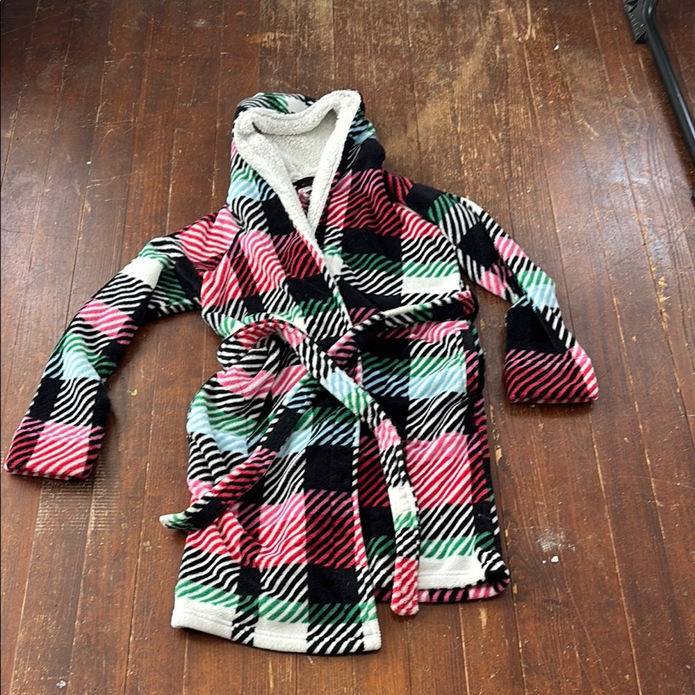 Vera Bradley hooded bathrobe